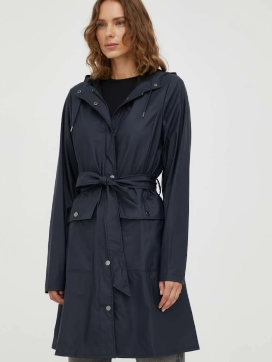 Zdjęcie produktu Rains kurtka przeciwdeszczowa 18130 Jackets granatowy