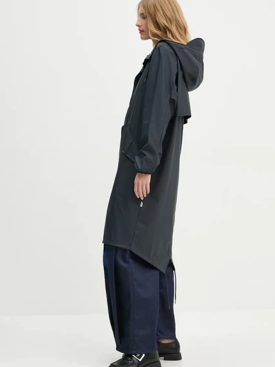Zdjęcie produktu Rains kurtka przeciwdeszczowa 18140 Fishtail Parka granatowy