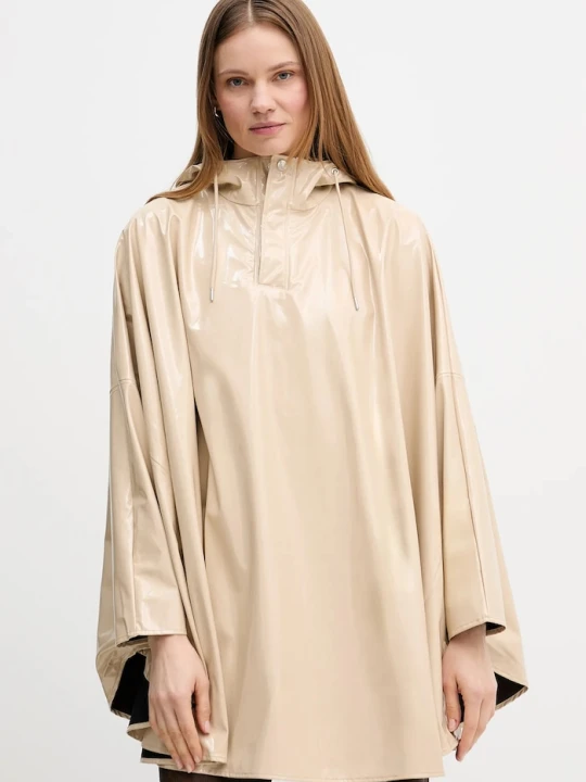 Zdjęcie produktu Rains kurtka przeciwdeszczowa 18800 Cape W3 beżowy