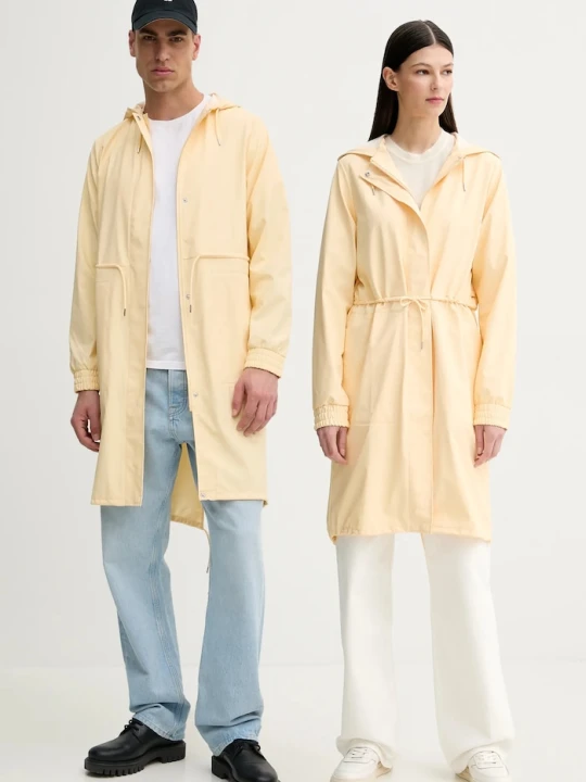 Zdjęcie produktu Rains kurtka String W Parka W3 żółty
