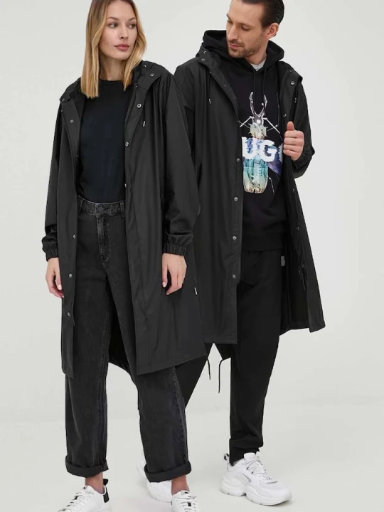 Zdjęcie produktu Rains parka 18140 Fishtail Parka 18140 czarny