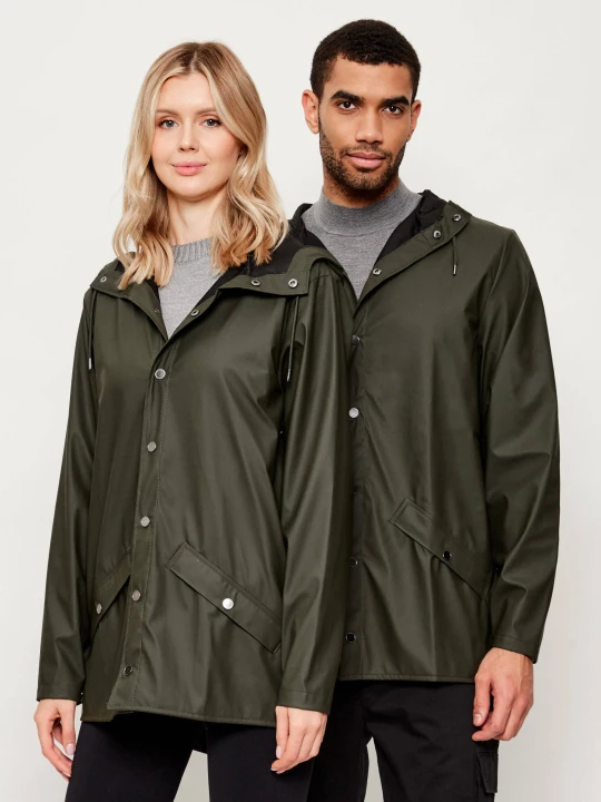 Zdjęcie produktu Rains Płaszcz przeciwdeszczowy W3 khaki