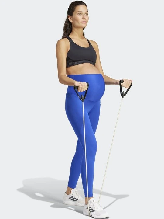 Zdjęcie produktu Legginsy Adidas niebieski