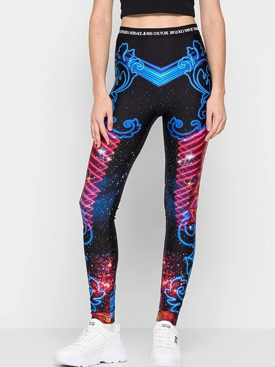 Zdjęcie produktu Legginsy Versace Jeans Couture czarny