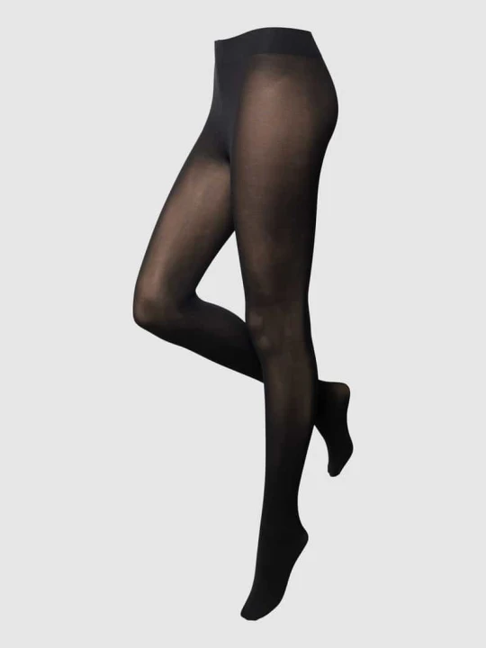 Zdjęcie produktu Rajstopy z dodatkiem streczu model ‘Pure Matt’ — 50 DEN Falke Czarny