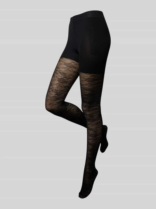 Zdjęcie produktu Rajstopy z półprzezroczystego materiału Magic Bodyfashion Czarny