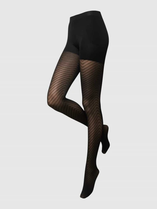 Zdjęcie produktu Rajstopy ze wzmocnionymi palcami model ‘INCREDIBLE LEGS’ Magic Bodyfashion Czarny