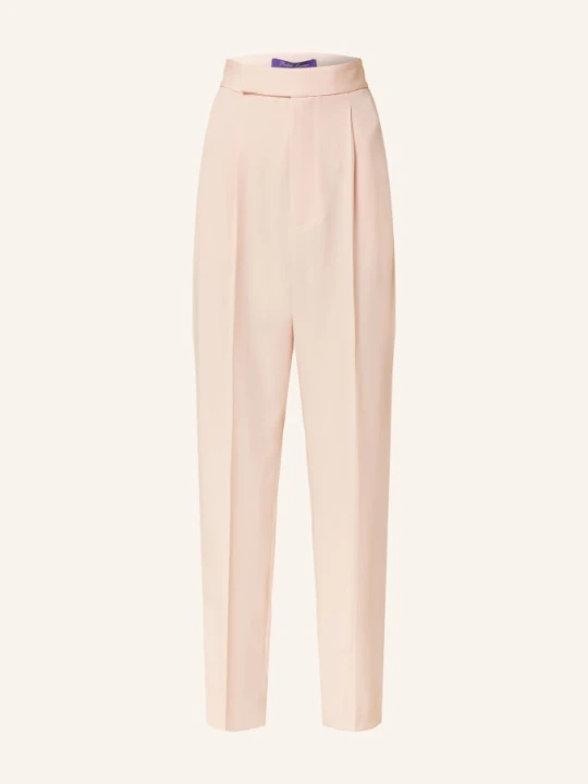 Zdjęcie produktu Ralph Lauren Collection Spodnie Evanne rosa JASNORÓŻOWY