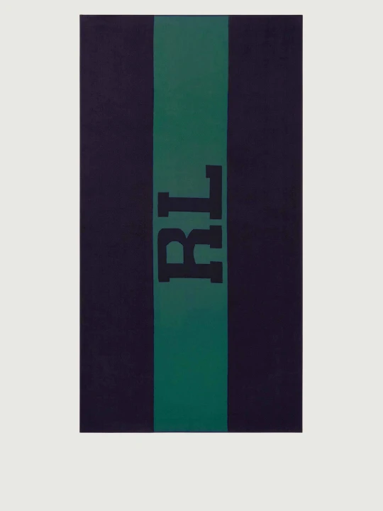 Zdjęcie produktu Ralph Lauren Home Ręcznik plażowy SIGNATURE | 90 x 170 cm zielony