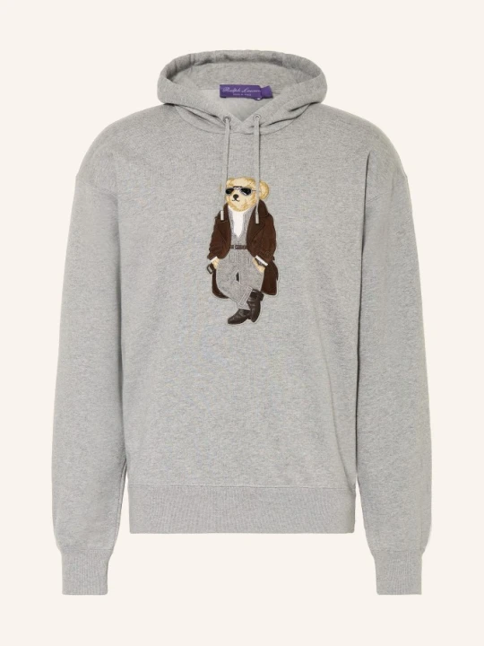 Zdjęcie produktu Ralph Lauren Purple Label Bluza Z Kapturem grau