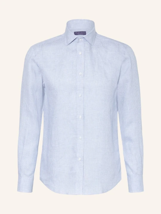 Zdjęcie produktu Ralph Lauren Purple Label Koszula Lniana Regular Fit blau JASNONIEBIESKI