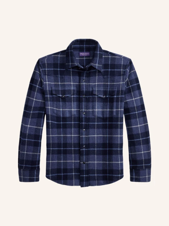Zdjęcie produktu Ralph Lauren Purple Label Koszula Wierzchnia Z Kaszmiru blau