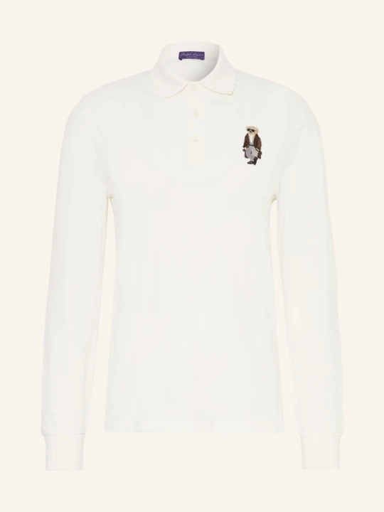 Zdjęcie produktu Ralph Lauren Purple Label Koszulka Polo Z Pikowanym Wzorem weiss BIAŁY