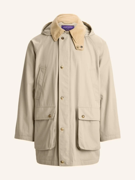 Zdjęcie produktu Ralph Lauren Purple Label Parka Z Odpinanym Kapturem beige