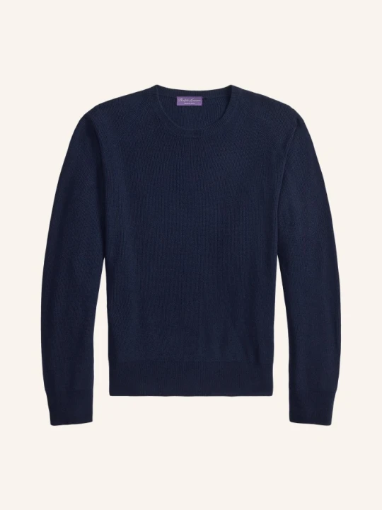 Zdjęcie produktu Ralph Lauren Purple Label Sweter Z Kaszmiru blau GRANATOWY