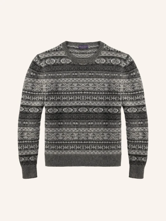 Zdjęcie produktu Ralph Lauren Purple Label Sweter Z Kaszmiru grau