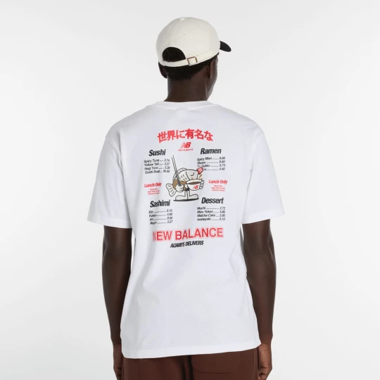 Zdjęcie produktu Ramen T-Shirt New Balance biały
