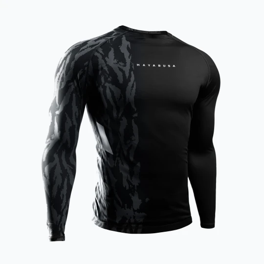Zdjęcie produktu Rashguard longsleeve męski Hayabusa Apex Rash Guard black