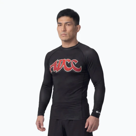 Zdjęcie produktu Rashguard longsleeve męski Pitbull ADCC Rashguard black