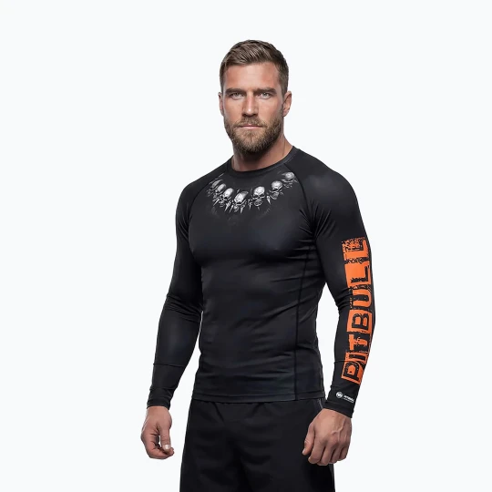 Zdjęcie produktu Rashguard longsleeve męski Pitbull Blacky Rashguard