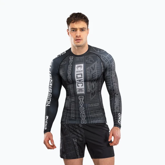 Zdjęcie produktu Rashguard longsleeve męski Venum Karate Combat black/grey