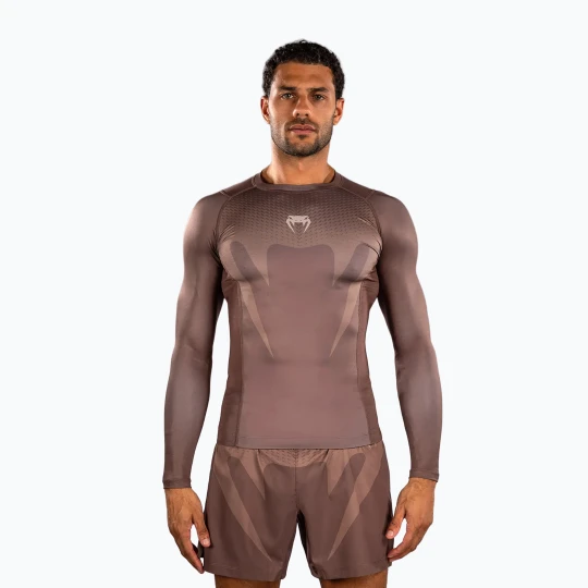 Zdjęcie produktu Rashguard longsleeve męski Venum No Gi Rashguards chocolate brown