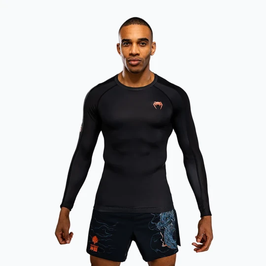 Zdjęcie produktu Rashguard longsleeve męski Venum Thunder Dragon black/grey/copper