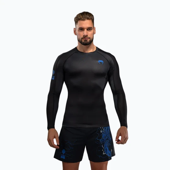 Zdjęcie produktu Rashguard longsleeve męski Venum Thunder Dragon black / royal blue