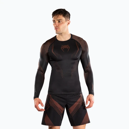 Zdjęcie produktu Rashguard męski długi rękaw Venum No-Gi 6.0 Rashguard black / brown