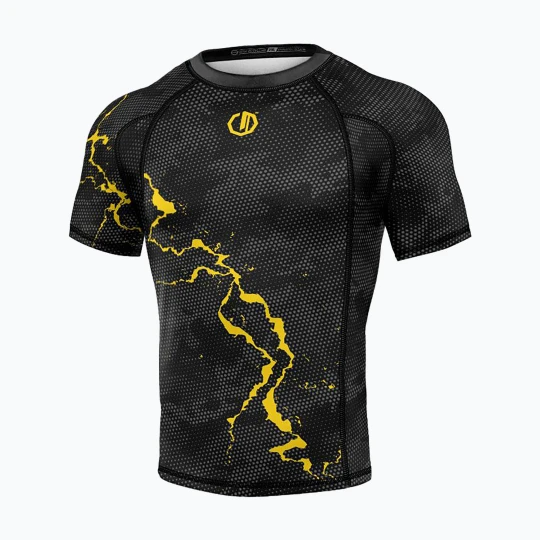 Zdjęcie produktu Rashguard męski Octagon Legion Premium black / yellow
