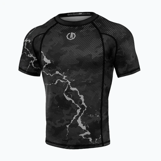 Zdjęcie produktu Rashguard męski Octagon Legion Premium marble/camo grey
