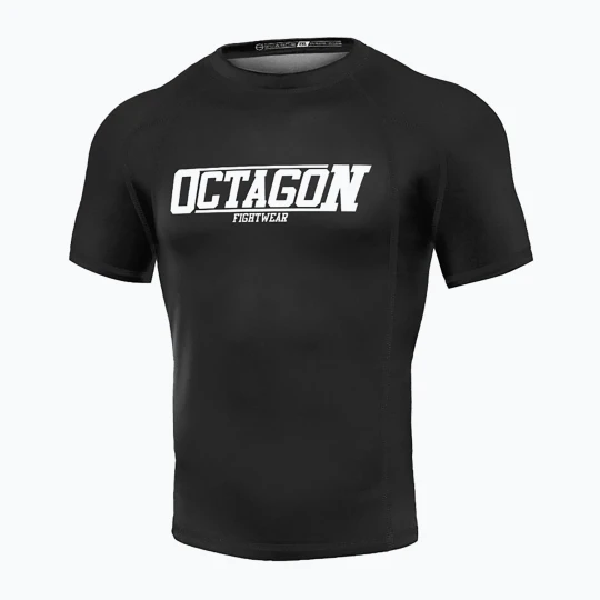 Zdjęcie produktu Rashguard męski Octagon Premium Fight Wear black