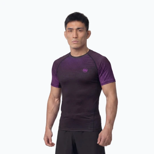 Zdjęcie produktu Rashguard męski Pitbull Belt Rashguard purple Czarny