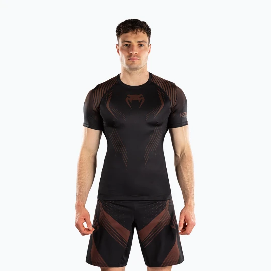Zdjęcie produktu Rashguard męski Venum No-Gi 6.0 Rashguard black / brown