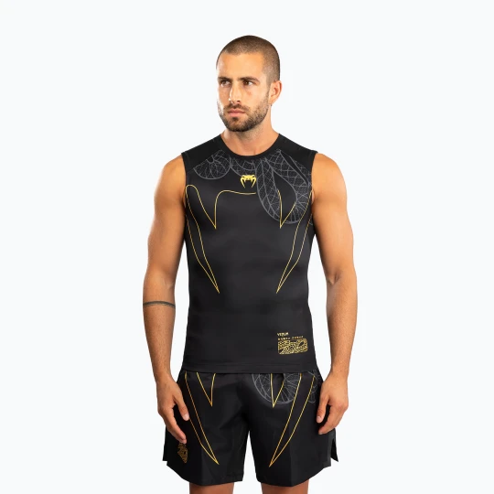 Zdjęcie produktu Rashguard męski Venum Serpenti Rashguards Sleeveless black / silver / gold