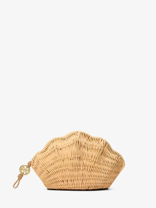 Zdjęcie produktu Ratanowa kopertówka Shelly Michael Kors NATURALNY (Naturalny)