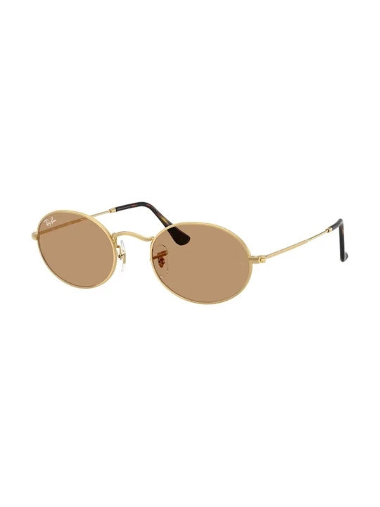 Zdjęcie produktu Ray-Ban okulary przeciwsłoneczne OVAL żółty