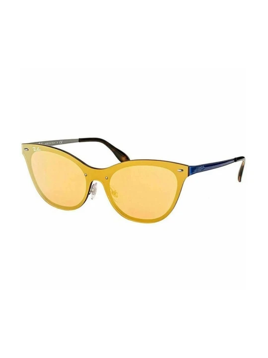 Zdjęcie produktu Ray Ban Okulary przeciwsłoneczne "RB3580N" w kolorze garantowo-żółtym rozmiar: 43 Ray-Ban