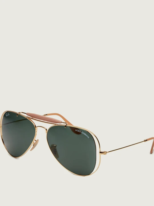 Zdjęcie produktu Ray-Ban Okulary przeciwsłoneczne The Outdoorsman RB3029M | Ray-Ban x Dolce & Gabbana złoty