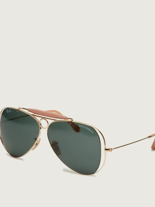 Zdjęcie produktu Ray-Ban Okulary przeciwsłoneczne The Shooter RB3138M | Ray-Ban x Dolce&Gabbana złoty