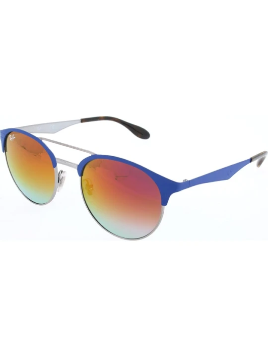 Zdjęcie produktu Ray Ban Okulary przeciwsłoneczne unisex w kolorze niebiesko-srebrnym rozmiar: 54 Ray-Ban