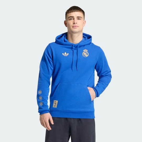 Zdjęcie produktu Real Madrid Cultural Story Hoodie Adidas Royal Blue