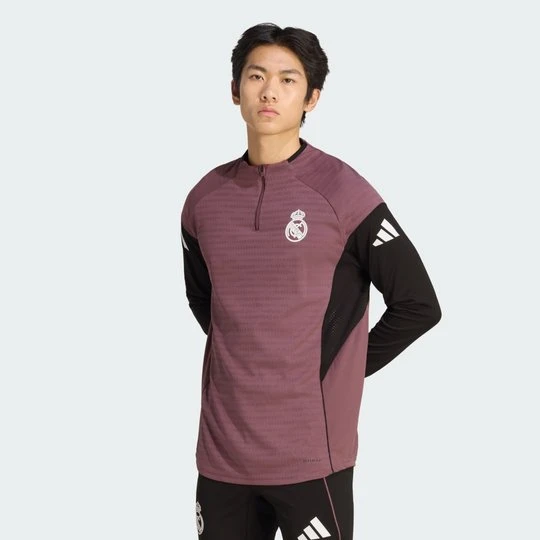 Zdjęcie produktu Real Madrid Tiro 25 Pro Training Top Adidas fioletowy