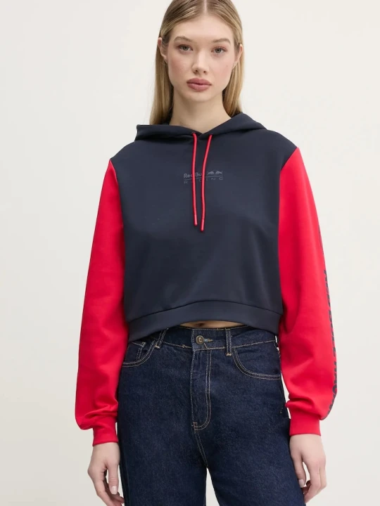 Zdjęcie produktu Red Bull Racing x Pepe Jeans bluza COLOUR BLOCK HOODY granatowy