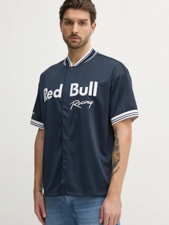 Zdjęcie produktu Red Bull Racing x Pepe Jeans koszula RBR SPORTS JERSEY granatowy
