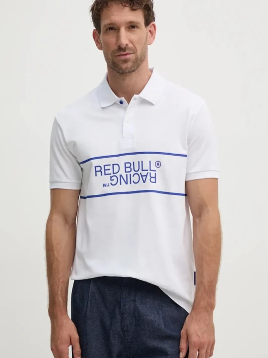 Zdjęcie produktu Red Bull Racing x Pepe Jeans polo biały