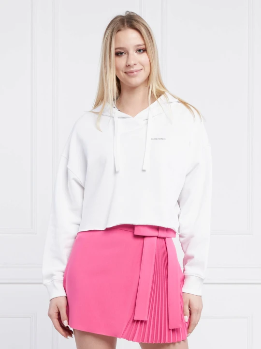 Zdjęcie produktu Red Valentino Bluza | Cropped Fit biały