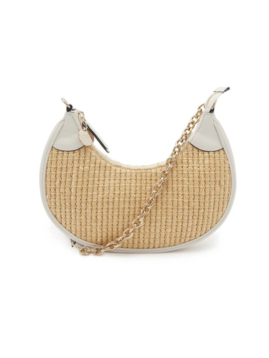 Zdjęcie produktu Red Valentino Hobo | z dodatkiem skóry beżowy