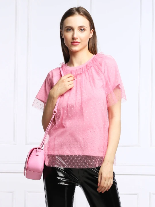 Zdjęcie produktu Red Valentino T-shirt | Regular Fit różowy