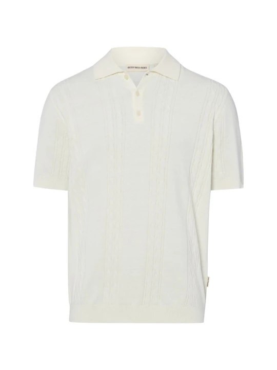Zdjęcie produktu Redefined Rebel koszulka polo - RRGriffin Mężczyźni biały
